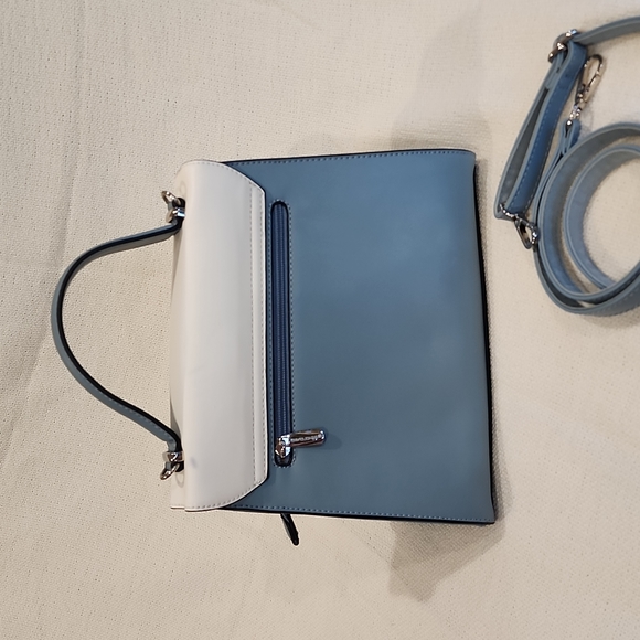 David Jones Paris Vegan Leather Handbag - Picture 10 of 13